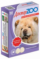 Доктор Zoo для собак со вкусом лосося, 90 таблеток
